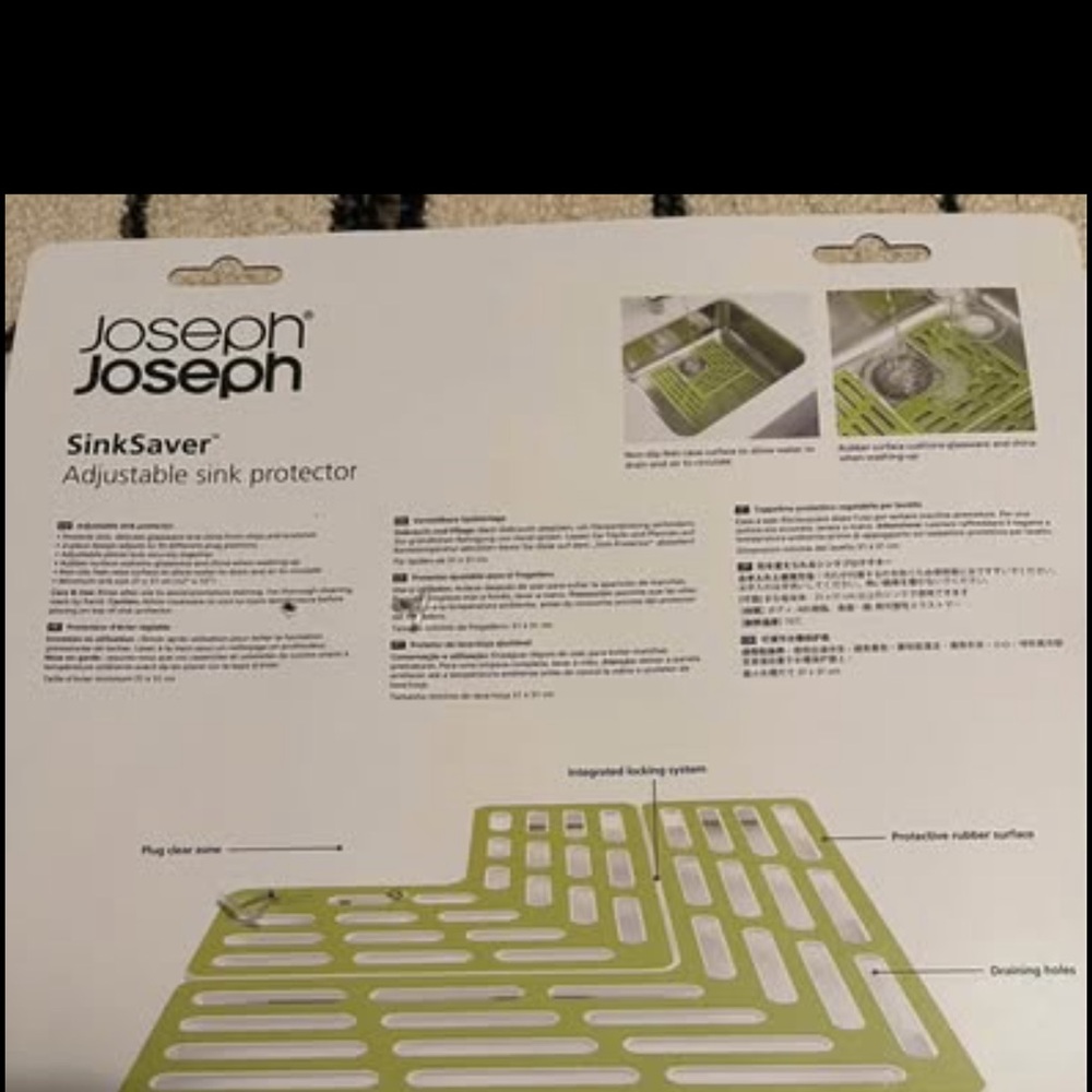 Joseph Joseph
SinkSaver™
Adjustable sink protector - Picture 2 of 3